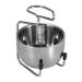Stainless steel shaving set shaving brush holder shaving brush bowl stand for lovers of the classic wet shave