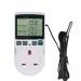 Digital Temperature Controller Thermostat Heating and Cooling Mode Outlet Socket with 1.7m Sensor for Carboy Homebrew Fermenter Greenhouse Terrarium 230V 13A 2900W UK