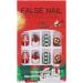 Brishow Christmas False Nails - Snow Press on Nails | Christmas Tree Stick on Nails | Antler Short Red Fake Nails - 24pcs for Women and Girls - Buy Online on SooperMarket.com
