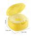 Pacifier Holder - Dustproof & Easy to Clean Container in Yellow | Keep Pacifiers Clean | Jomewory - Buy Online on SooperMarket.com
