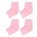 Minkissy 2 pairs of heel anti-crack socks heeled sleeves protectors men sock gel foot socks socks for dry feet heel protection socks cracked heel socks women's sock sleeves spa man gray
