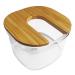 FitSand Bamboo Shaver Rinse Stand for Skull Shaver Pitbull Gold Pro - Ideal for Electric Bald Head & Face Wet/Dry Shaving - Buy Online on SooperMarket.com