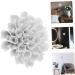 HOLIDYOYO 1pc Ceramic Sunflower Decorations Wall Art Decor Wall Decor Grace Decor Ceramics White - Buy Online on SooperMarket.com