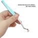 4PC Eyelash Extension Tweezers Set - Straight & Curved for Professionals & Home Use - Light Nail Art Tools - Buy Online on SooperMarket.com