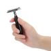Double Edge Razor Plane - Durable Stainless Steel Manual Razor for Men (Black) | Perfect Shave Reusable & Eco-Friendly - Buy Online on SooperMarket.com