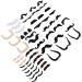 Fake Eyebrow Beard Set Short Flannel Artificial Eyebrow and Moustache Easy to Apply Soft Material Application Occasion Applicable People - Buy Online on SooperMarket.com