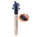 Cream Eyeshadow Stick 2 IN 1 Eye Shadow Pencil Crayon Makeup with Smudger Multi-Dimensional Eyes Look Waterproof Long Lasting Hypoallergenic Eye Shadow Sticks (12 Midnight Black Blue Shimmer)
