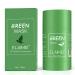 Green Tea Mask Stick Face Moisturizes Deep Cleansing Green Mask Stick Improves Skin for All Skin Types Men Women