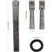 HighFree 10PCS Rock Wedge & Feather Shims 5/8 Concrete Marble Granite Splitting Hand Tools - Buy Online on SooperMarket.com