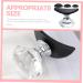 BELLIFFY 1 Set Eye Shadow Stamp Eyes Makeup Tool Eyeliner Stamp Makeup Accessories Eyeshadow Black - Buy Online on SooperMarket.com