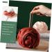 Beavorty Rose Body Scrub Set for Women - 3pcs Flower Bath Scrubs, Loofah Sponge, Exfoliating Balls - Buy Online on SooperMarket.com