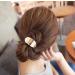 10 Pcs Gold Metal Elastic Hair Bands for Women - Hair Ties Ponytail Holder Set - Buy Online on SooperMarket.com