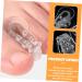 3 Pairs Bunion Toe Separator Silicone Gel Men's Tool | Valgus Separator & Hammer Toe Spacers for Foot Care - Buy Online on SooperMarket.com