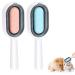 2 pieces of cat brush with water cleaning brush for animal hair animal hair removal ridge with water tank portable multifunctional hair removed pet brush