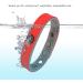 Saluaqui 2 Pack Anti-Static Wireless Negative Ion Bracelets - Washable Silicone Sports Wristbands (Red) - Buy Online on SooperMarket.com