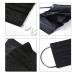 50pcs Black Disposable Face Masks - Breathable Mouth Cover for Adults (Men & Women) - Elastic Ear Loop - Buy Online on SooperMarket.com