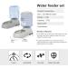 BLUERISE Automatic Dog Water Bowl Dispenser - Self-Feeding Gravity Refill for Pets - BPA-Free & Easy to Clean - Buy Online on SooperMarket.com