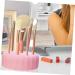 Beavorty 3pcs Makeup Brush Cleaning Box silicone brush cleaner makeup cleaning bowl makeup brush cleaner solution make up silicone makeup brush cleaner Wet and dry Silica gel carpet - Buy Online on SooperMarket.com