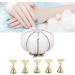 Nail Tip Stand Ceramic Pumpkin Shaped Nail Display Stand Nail Practice Stand for Home DIY and Salon Magnetic Nail Tip Holder Stand Set for Nail Beauty Salon(white) - Buy Online on SooperMarket.com