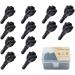 Ontsho 12PK Small Game Broadheads 125 Grain Hammer Blunt Points - Small Game Arrow Tips with Broadhead Case - Buy Online on SooperMarket.com