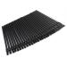 50 pieces/set disposable lip make-up brush made of plastic lip brush lipstick glossy rods Applicator cosmetic tool black (8.2 cm)