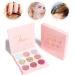 Yeweian 9 Colors Glitter Eyeshadow Palette - Diamond Shimmer High Pigmentation | Waterproof & Long-Lasting Makeup Palette - 03 - Buy Online on SooperMarket.com