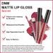 3Pcs Matte Ruby Red & Light Red Liquid Lipstick Set | Long Lasting & Waterproof Lip Gloss Gift | Matt Lipstick for Women - Set10 - Buy Online on SooperMarket.com