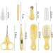 Joyeee 8pcs Baby Grooming Kit - Portable Baby Care Set with Storage Case - Healthcare Essentials for Newborns - Yellow - Buy Online on SooperMarket.com