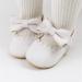 RVROVIC Baby Girl Princess Mary Jane Moccasins | Soft Sole Crib Shoes 0-6 Months (B White) - Buy Online on SooperMarket.com