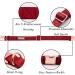 Lionet Paws Bowtie Dog Halison - Comfortable Silk Collar with Removable Fly for Medium Dogs (Neck 34-55cm) - Red - 1 Pack - Buy Online on SooperMarket.com