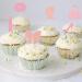 24 PCS Hot Pink Girl Cake Toppers - Glitter Princess Birthday Cupcake Decorations - High Heel Lipstick bowknot Cupcake Picks for Wedding Baby Shower Anniversary Girl Birthday Themed Party Supplies - Buy Online on SooperMarket.com