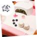 NOLITOY 1 Frosted Sheet Pedicure Tools for Feet Round Sanding Discs Manicure Grinding Slice Nail Set 2.5x2.5cm Black - Buy Online on SooperMarket.com