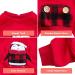 KYEESE Xmas Holiday Dog Pajamas - Soft Velvet Pjs for Small Medium Dogs - Penguin Design - Buy Online on SooperMarket.com