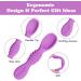 Vicloon Baby Fork and Spoon 4Pcs Set - Silicone Self Feeding Utensil for Infant Toddler - Easy Grip Soft Spoon Toddler Cutlery Kit - First Led Training Weaning - Blue/Pink/Purple/Green - Buy Online on SooperMarket.com