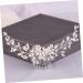 Mikinona Pearl Comb Wedding Hairpin Hair Side Comb Comb Hairpin Comb Bride Headdress Bride Hair Comb Bridal Headdress Wedding Hair Accessories Pearl Hair Pin Rhinestone Hairpins - Buy Online on SooperMarket.com