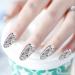 Shine Silver Glitter Hexagon Sequins Dip Powder Nails - 28g/Box, Long-lasting & No UV Light Needed (No.122) Blue - Buy Online on SooperMarket.com