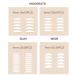 SILKDEMIS Professional Eyelid Tape - 400 Pcs of Invisible Double Eyelid Lifter Strips for Hooded Eyes (4mm 5mm 6mm 7mm) - Premium Quality eCommerce Shipping Worldwide - Buy Online on SooperMarket.com