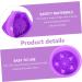Zerodeko 6 Pcs Handmade Soap Mold Baking Muffin Mold Donut Candy Silicone Muffin Mold Baking Accessory Silicone Tools Silicone Molds Silicone DIY Mold Chocolate Silica Gel Roses Purple 3X16.6X16.6CMx6pcs - Buy Online on SooperMarket.com