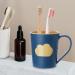 Magideal Unbreakable Toothbrush Mug - 6x Bathroom Holder Non-Slip Reusable 400ml - Modern Kids Makeup Brush Cup - Buy Online on SooperMarket.com