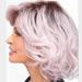BGHJUE AFRICAN WIG Pink Curly Hair Lace Front Human Hair Wigs for Black Women Pre Plucked Hairline Lace Front Wig Brazilian Remy Hair