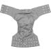 Buy Washable Adult Diapers | Adjustable Incontinence Care Cloth Diapers | Easy Dry Gray Pocket Diaper Cover - Buy Online on SooperMarket.com