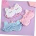 Child's Pink Embroidered Eye Mask with Makeup Eyeshadow Design - 1 Count - Buy Online on SooperMarket.com