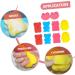 Angoily 10pcs Children's Bath Sponge Set - Soft Facial Scrubbers & Shower Loofahs for Babies & Kids | Eco-Friendly Cleaning Tools for Gentle Bath Time Care - Buy Online on SooperMarket.com
