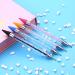 Onwon Dual-Ended Nail Rhinestone Picker Wax Tip Pencil - Manicure Nail Art Tool - Buy Online on SooperMarket.com