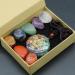 Mautacly Seven Chakra Set Natural Aura Mixed Crystal Home Decoration Healing Polished Gemstone Collection Amulet Necklace - Buy Online on SooperMarket.com