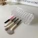 Topyond Clear Makeup Brush Holder Organizer 26 Slots Transparent Lip Liner Organizer Eyeliner Holder Organizer Eyebrow Pencil Organizer for Vanity Bathroom - Buy Online on SooperMarket.com