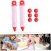 MAGICLULU 2 Sets Cojines Decorativos para Fondant Tools Ketchup Decorating Pens Jam Decorating Pens Cake Decorating Tools Silicone Decorating Pens Silica Gel Pastry Bags Food Grade - Buy Online on SooperMarket.com