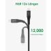 I-Lefante Ebike Charging Cable for Bosch Intuvia | 40cm | OTG Function | Micro USB to iOS | Compatible with E-Bike Displays & Bicycle Computers - Buy Online on SooperMarket.com