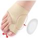 Weikeya Bunion Splint - Silicone Big Toe Straightener with Anti-Slip Strip for Pain Relief | Moderate Elasticity & Durable Nylon - Buy Online on SooperMarket.com