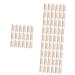 Beavorty 600 Pcs Wax Stick Hair Removal Tool Face Wooden Stick